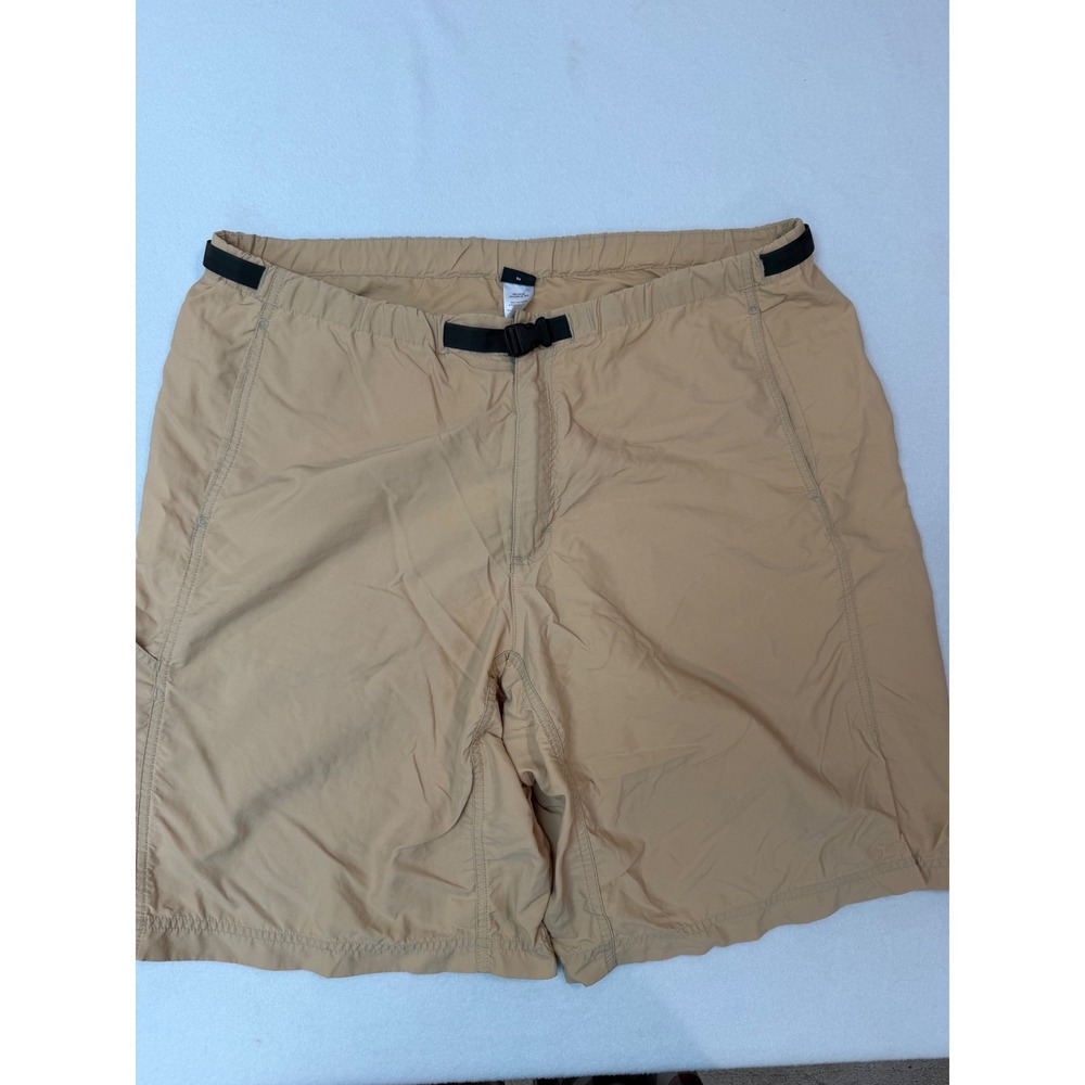 Patagonia Gi III Shorts Mens XL Tan Khaki Nylon Hiking Belted Cargo 10 Inseam
